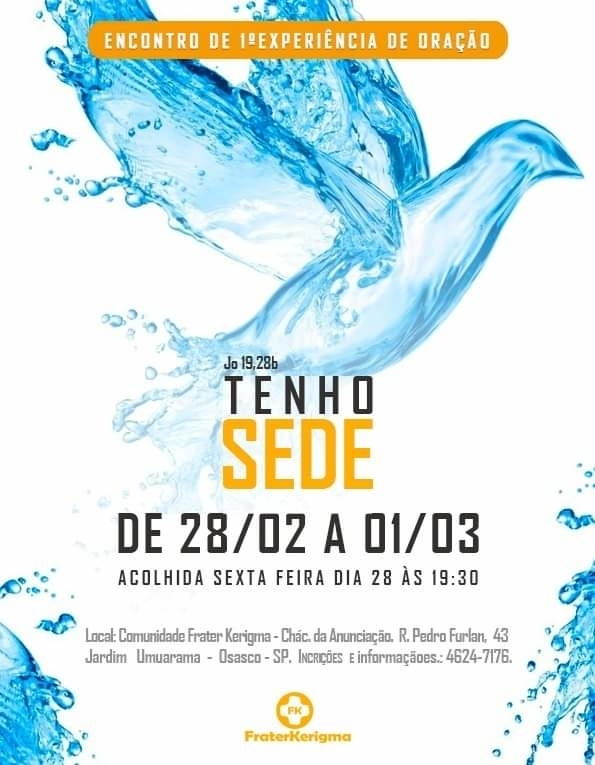 Aconteceu na Frater! Retiro de Experiência de Oração